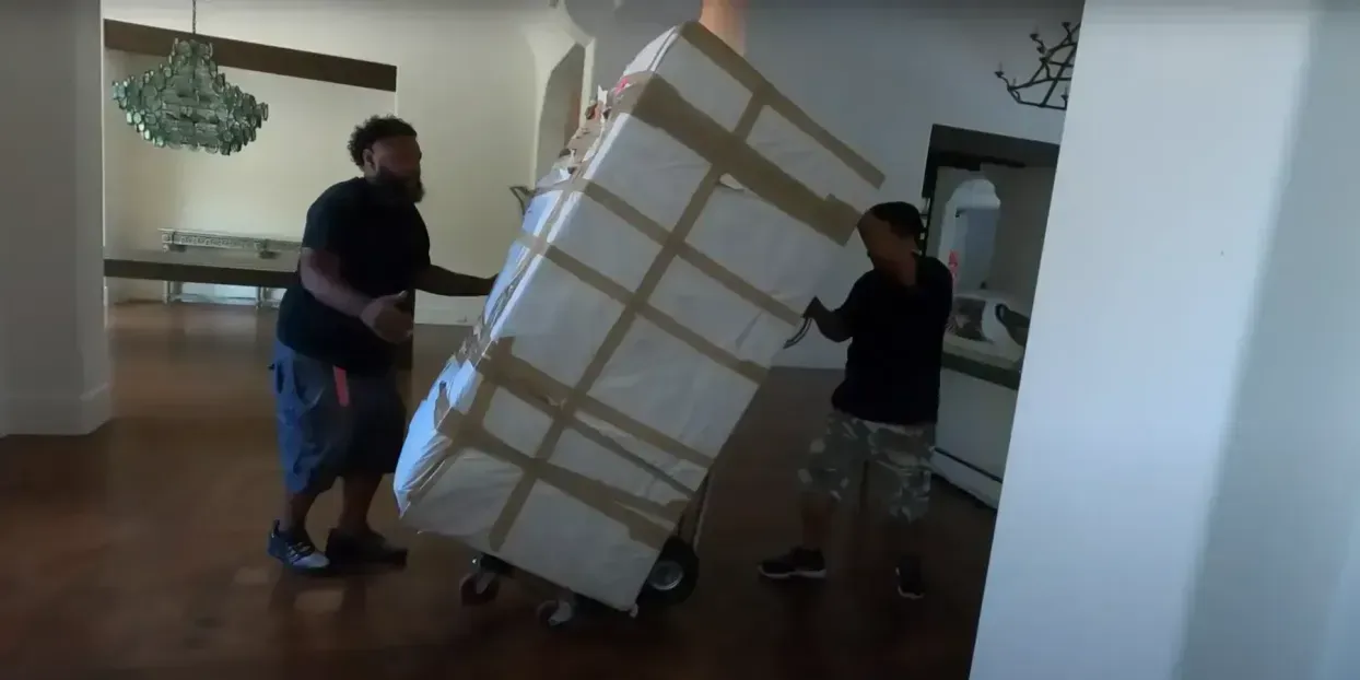 Packaging of kitchen appliances